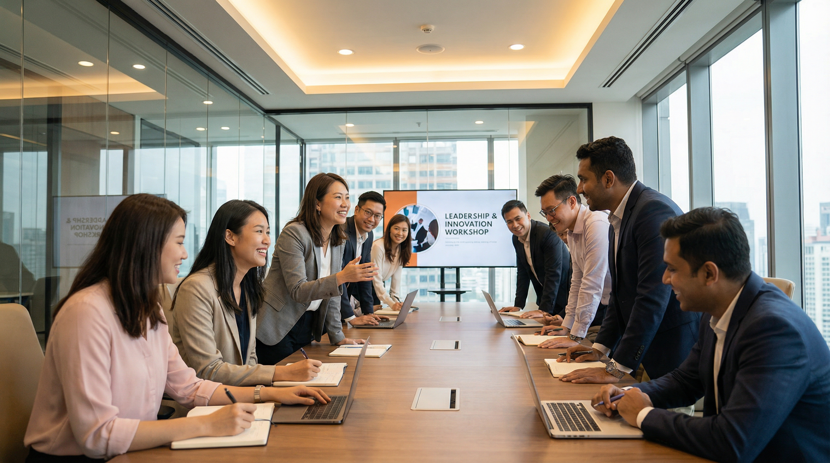 Corporate training workshop